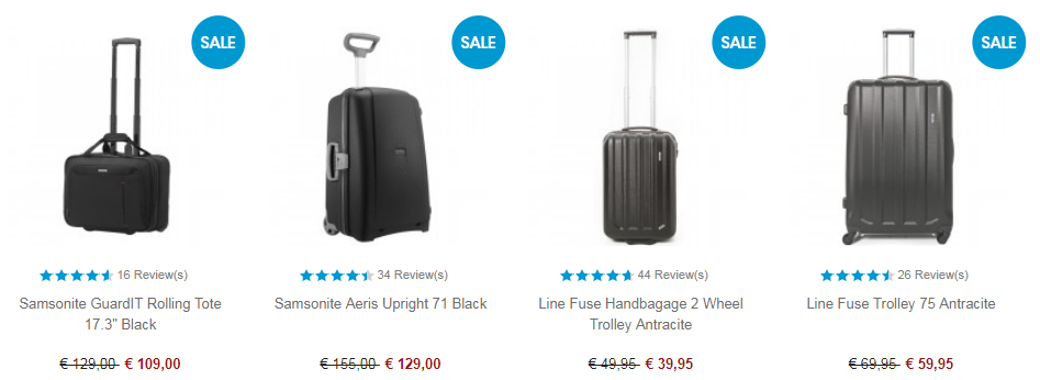 transavia baggage dimensions